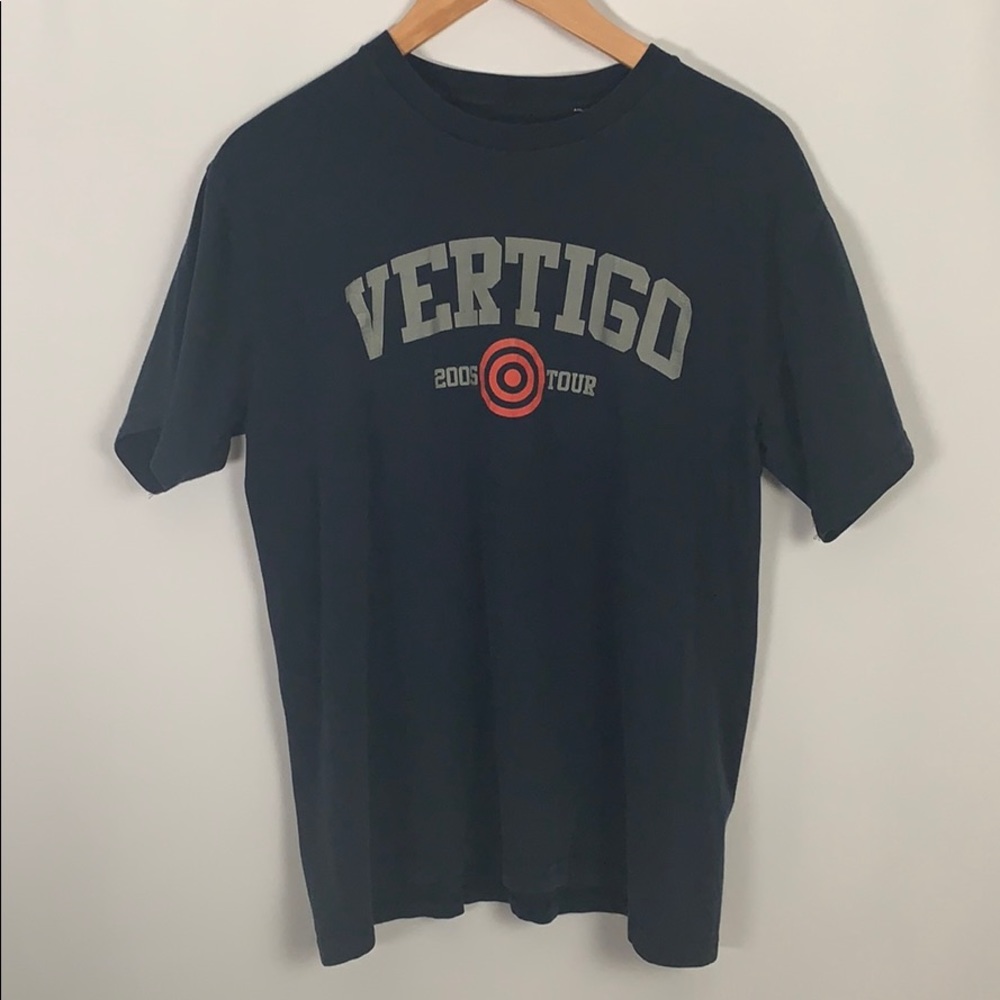Vintage U2 Shirt Vertigo 2005 Tour RARE TEE